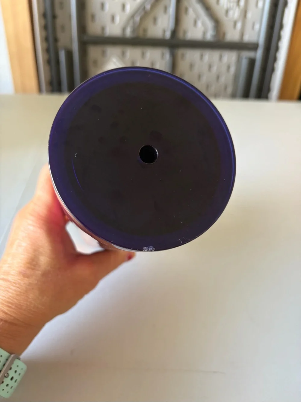 Starbucks Tumbler Travel Mug Gold Pink Purple Ombre